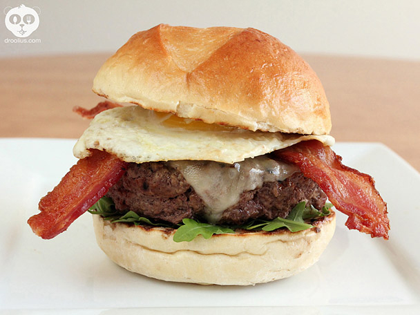 Droolius Burger Recipe for FabioViviani.com
