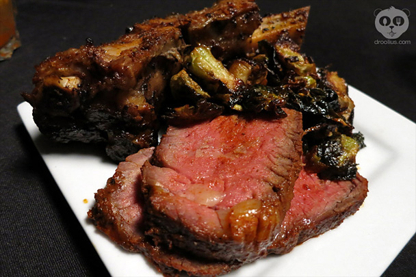 Holiday Party Rib Eye and Ribs #WeekendEats