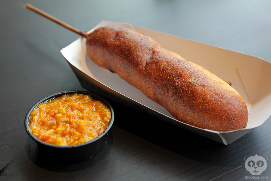 Kicking Off My Labor Day Weekend With The Shack Corn Dog At Shake Shack! 