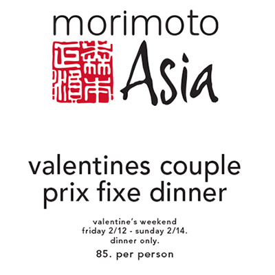 Five Prix Fixe menu for Valentine's Day 2016 in Orlando