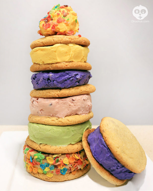 Droolius_6year_Blog_Anniversary_Ice_Cream_Cookie_Sandwich_Cake_1