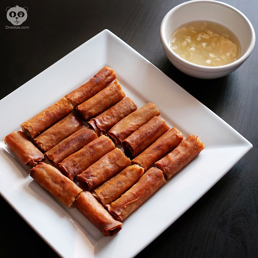 Filipino Lumpia Shanghai eggrolls